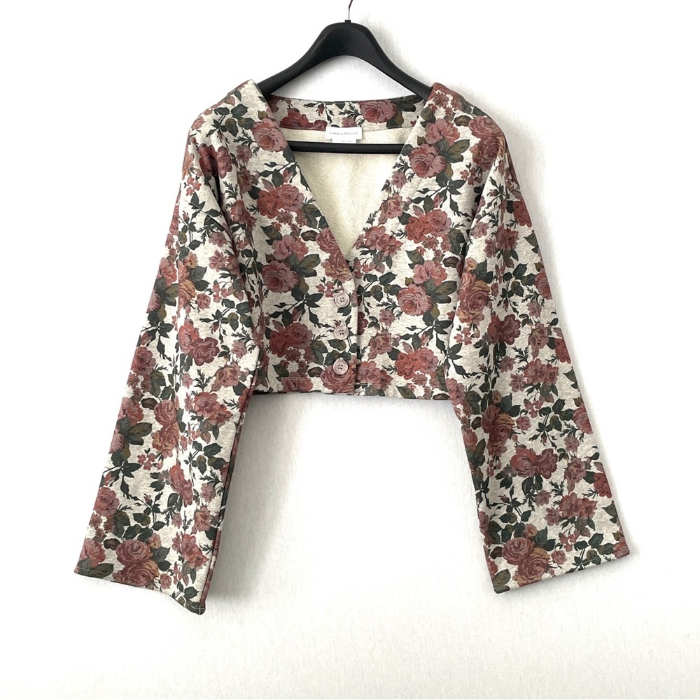 COPY - ⭐️Host Pick⭐️ New Lovers and Friends Button Down Cotton Sweatshirt Cardi…